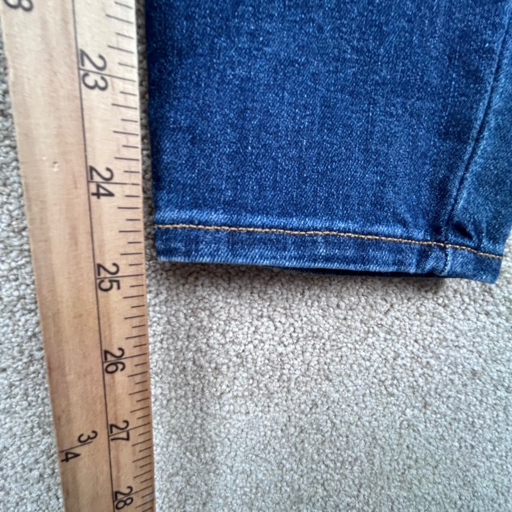 Gap Universal Jegging Sky High Rise Dark Wash Skinny Jeans Blue 25 0P Petite - Picture 2 of 9